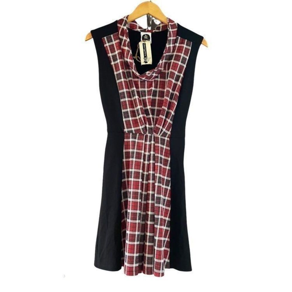 Butterflyzebra 70’s Vintage Inspired Plaid Dress XS